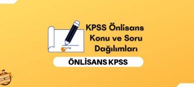 KPSS Önlisans Konuları ve Soru Dağılımları, KPSS Önlisans Soru Dağılımı