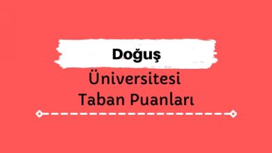 Doğuş Üniversitesi Taban Puanları ve Sıralamaları - DOÜ