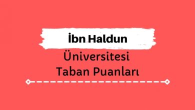 İbn Haldun Üniversitesi Taban Puanları ve Sıralamaları - İHÜ