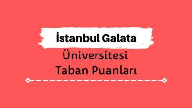İstanbul Galata Üniversitesi Taban Puanları ve Sıralamaları