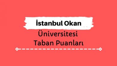 İstanbul Okan Üniversitesi Taban Puanları ve Sıralamaları