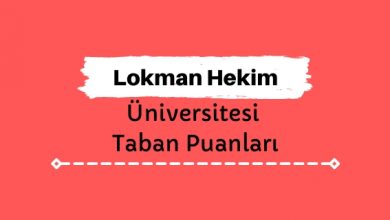 Lokman Hekim Üniversitesi Taban Puanları ve Sıralamaları