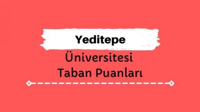 Yeditepe Üniversitesi Taban Puanları ve Sıralamaları - YTÜ